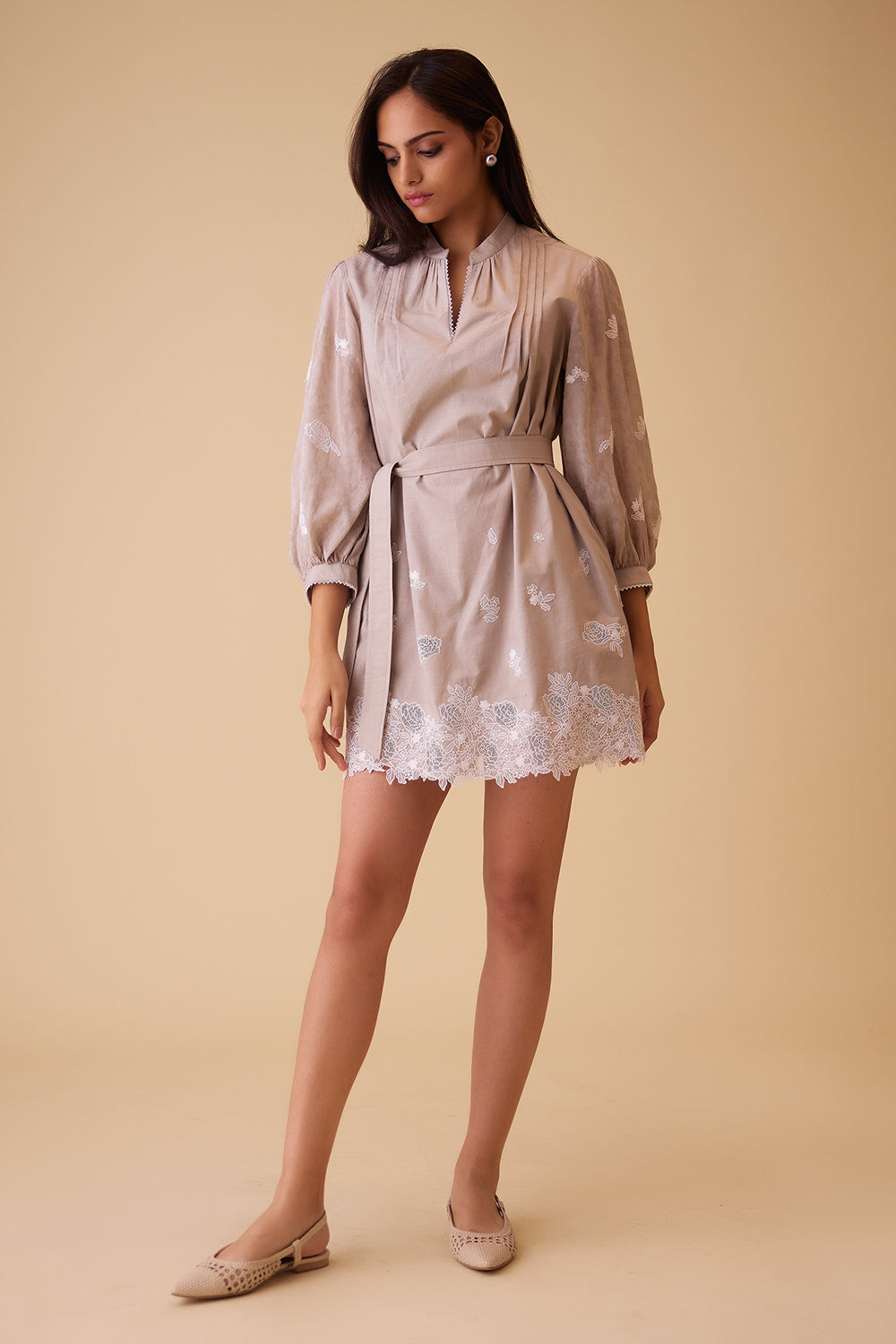 Sana Beige Dress