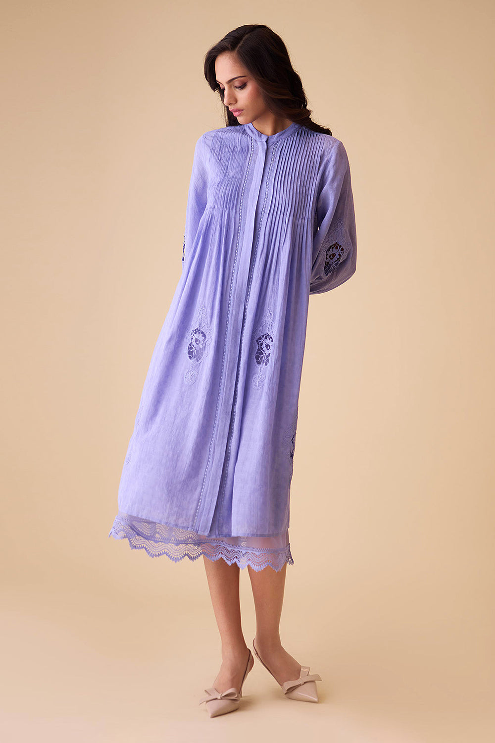 Lilac Meera Long Dress
