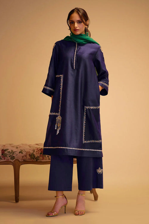 Tahira Blue Kurta Set