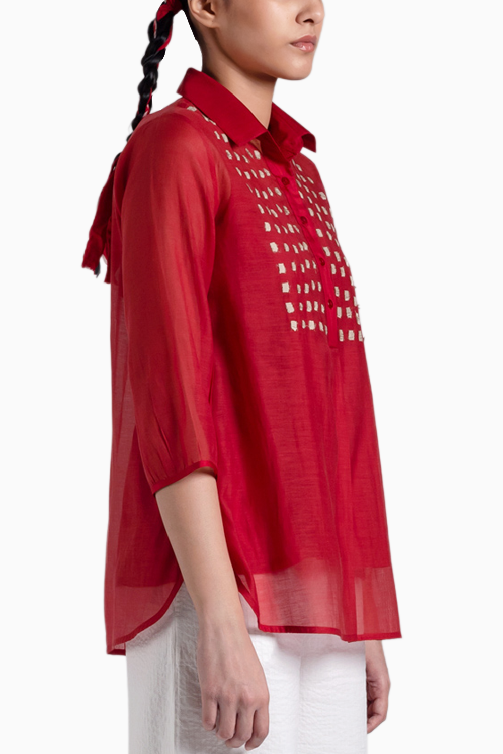 Heba Red S Top