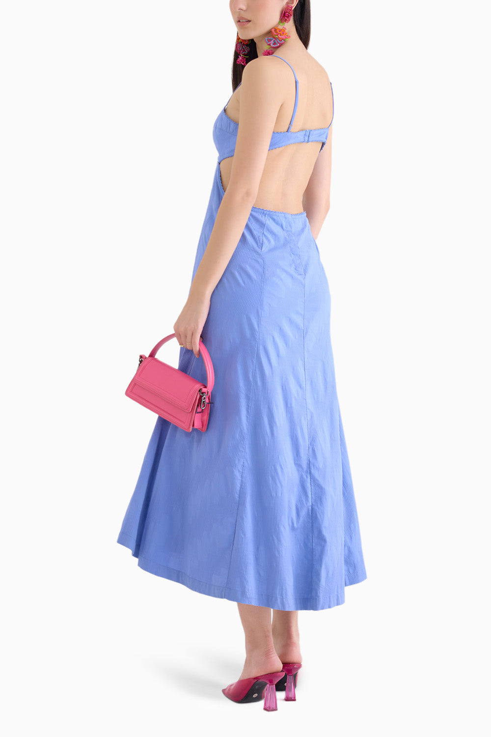 Dania Blue Midi Dress