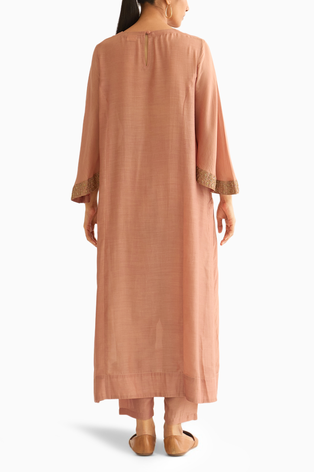 Urmi Old Rose Kurta Set