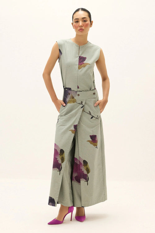 Blue Riverbend Jumpsuit