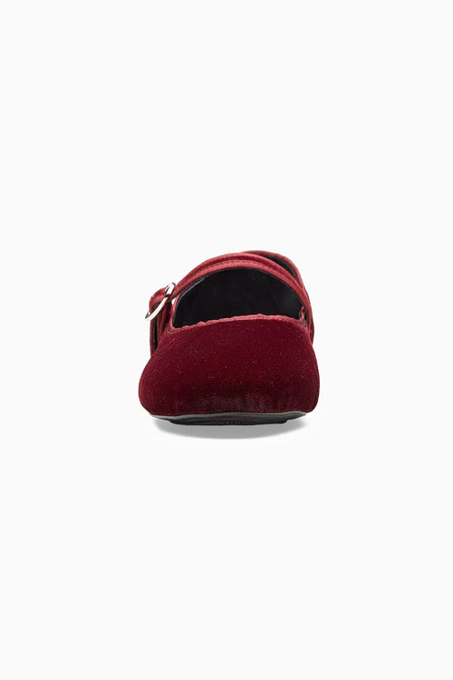 Velveteen Bordo Ballerina
