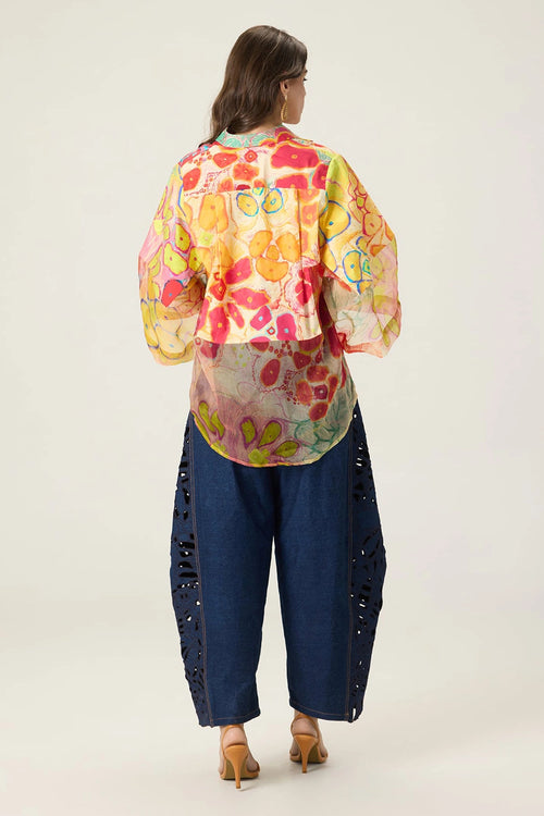 Multicolor Bellamy Shirt With Bex Jeans