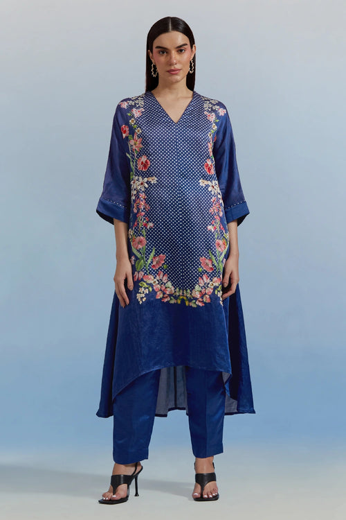 Blue Amore Kurta Set