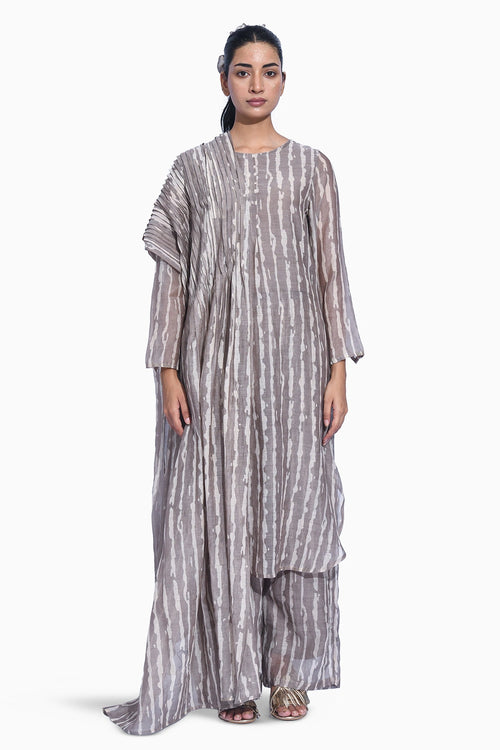 Grey Shima Suit Set