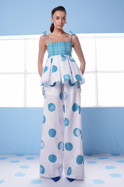 Celia Peplum Top with Pants