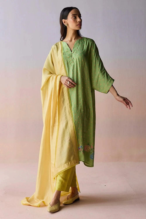 Soft Radiance Yellow Dupatta