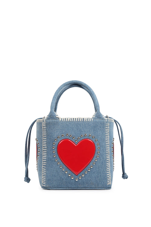 Kirana Light Denim Mini Tote Bag