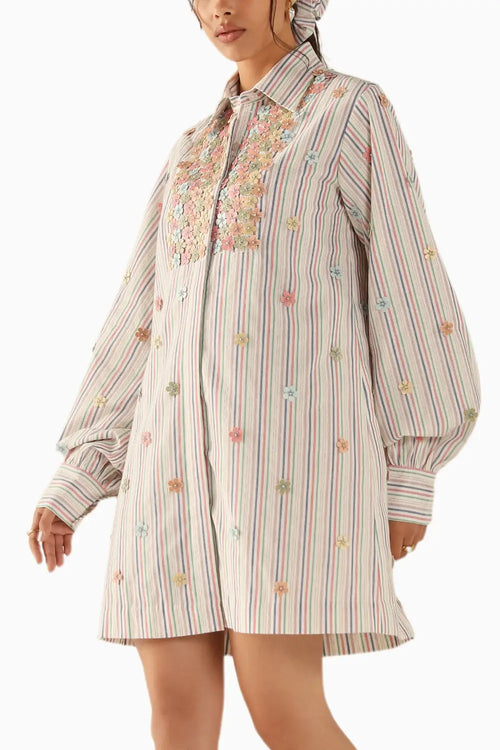 Stella Multi-Stripes Dress