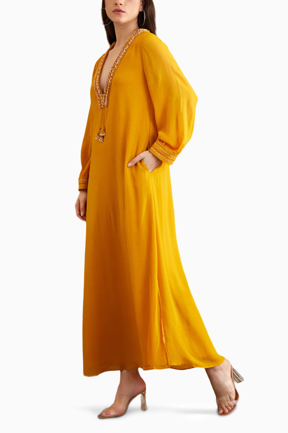 Ochre Maxi Dress