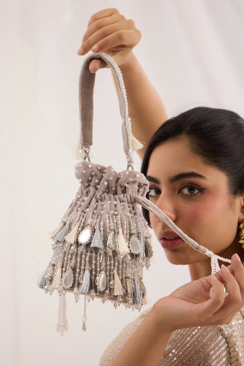 Helia Sienna Grey Bag