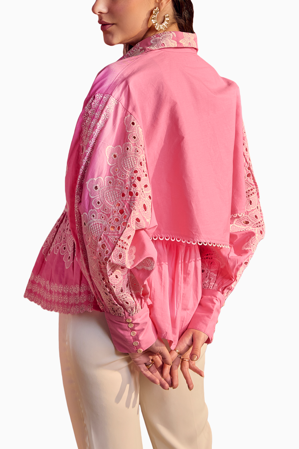 The Pink Cosmos Blouse