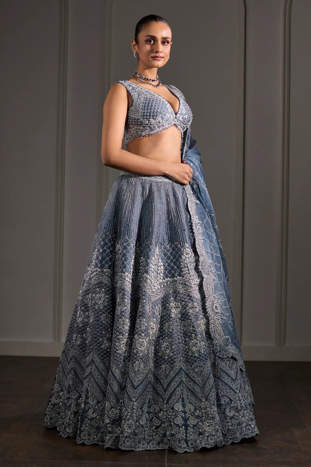 Dusk Desire Lehenga