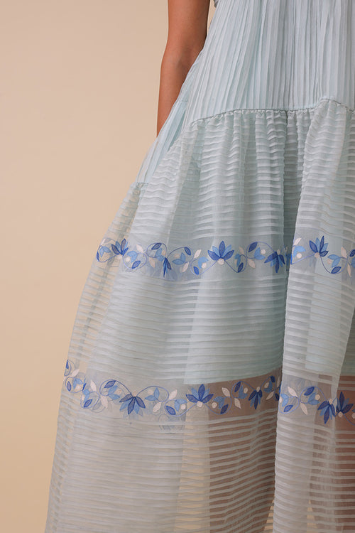 Powder Blue Asha Dress