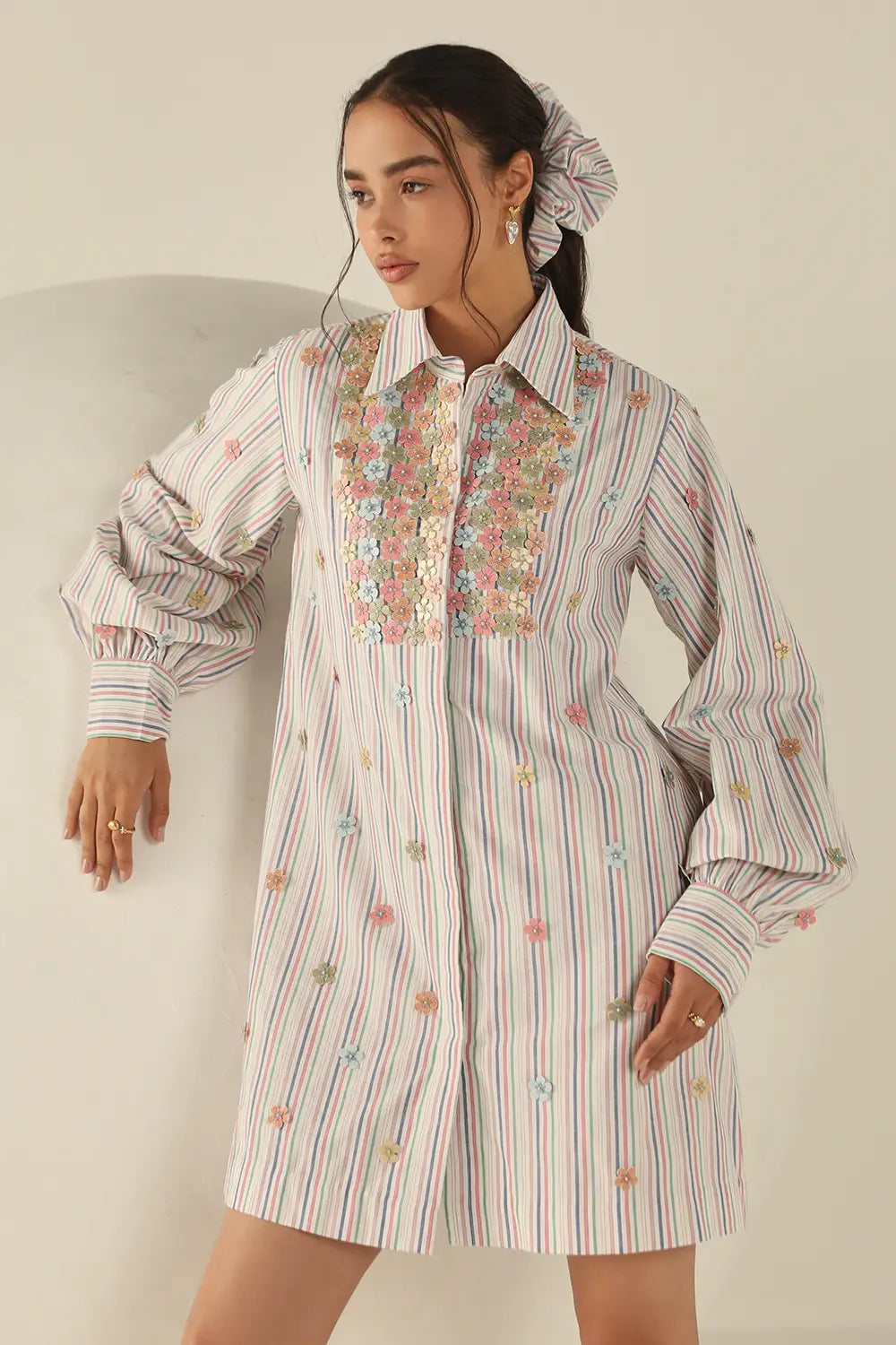 Stella Multi-Stripes Dress