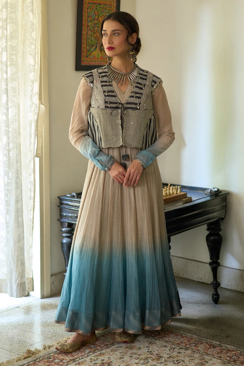 Jini Kurta and Rupali Churidar with Vira Gilet