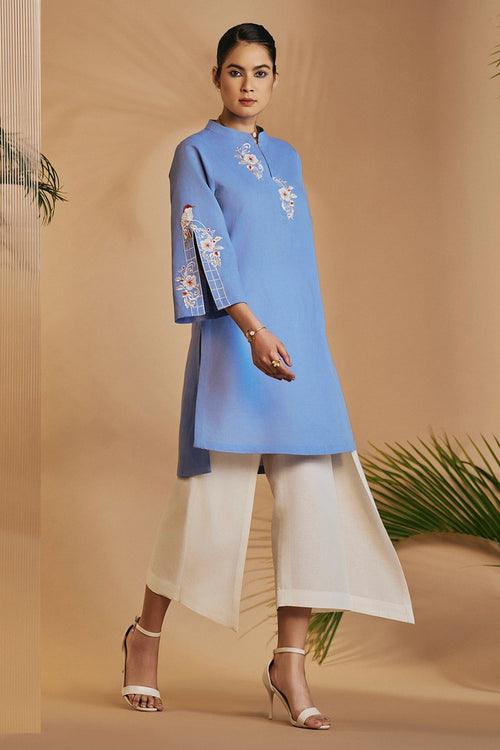 Blue Bird Escape Tunic