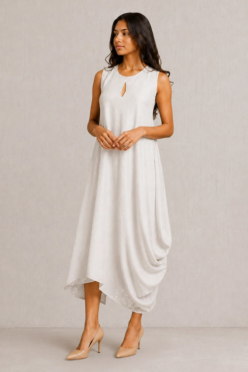 White Bali Dress