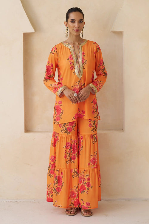 Tapti Sharara Set with Dupatta
