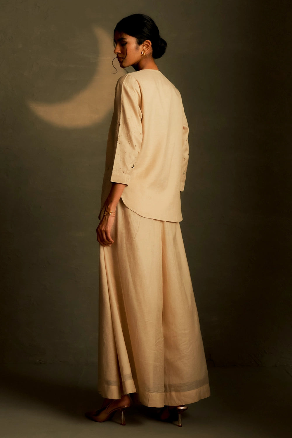 Chaand Kurti Skirt Set