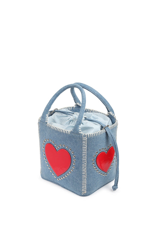 Kirana Light Denim Mini Tote Bag