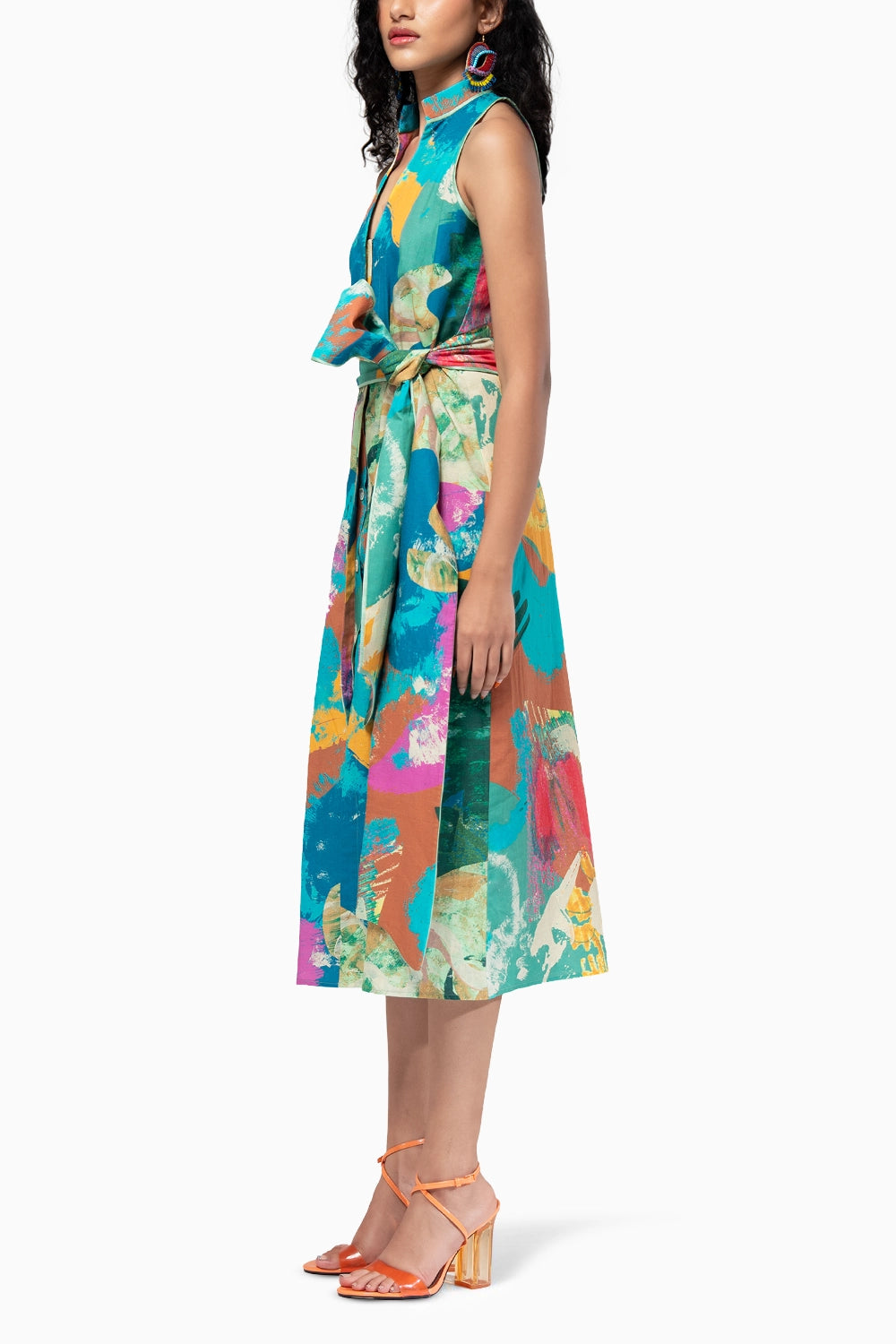 Bay Tie Up Dress