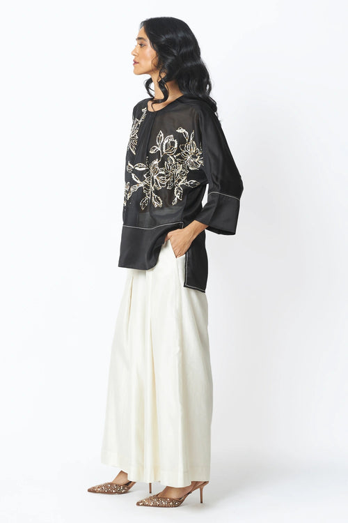 Munmun Starlit Sheer Top and Pants
