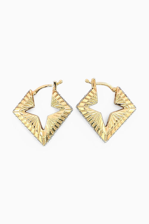 Regal Chevron Hoops