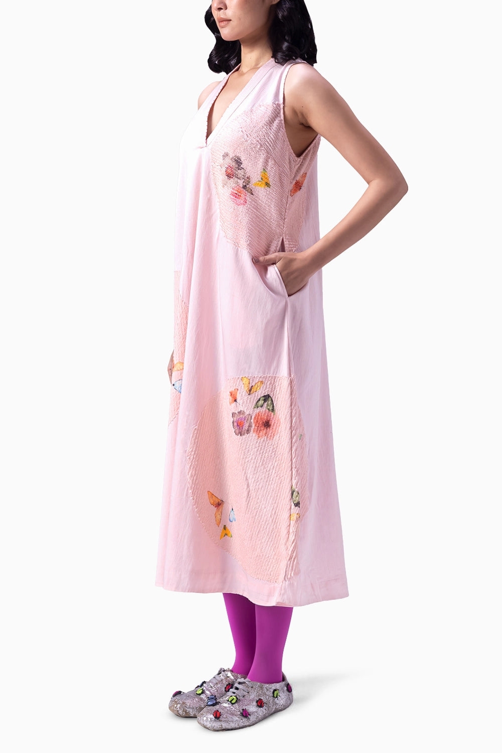 Kintsugi Pink Dress