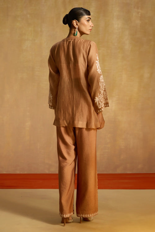 Chandni Brown Co-ord Set