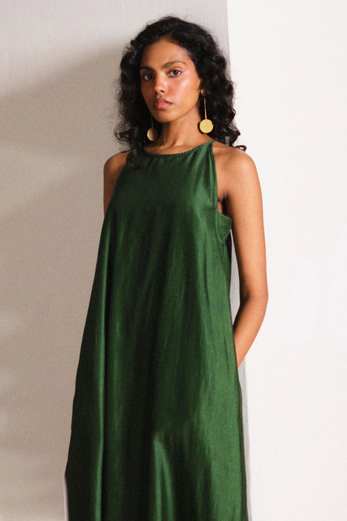 Vriksh Silk Gown