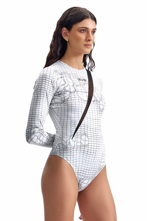 Entangled Mesh Bodysuit