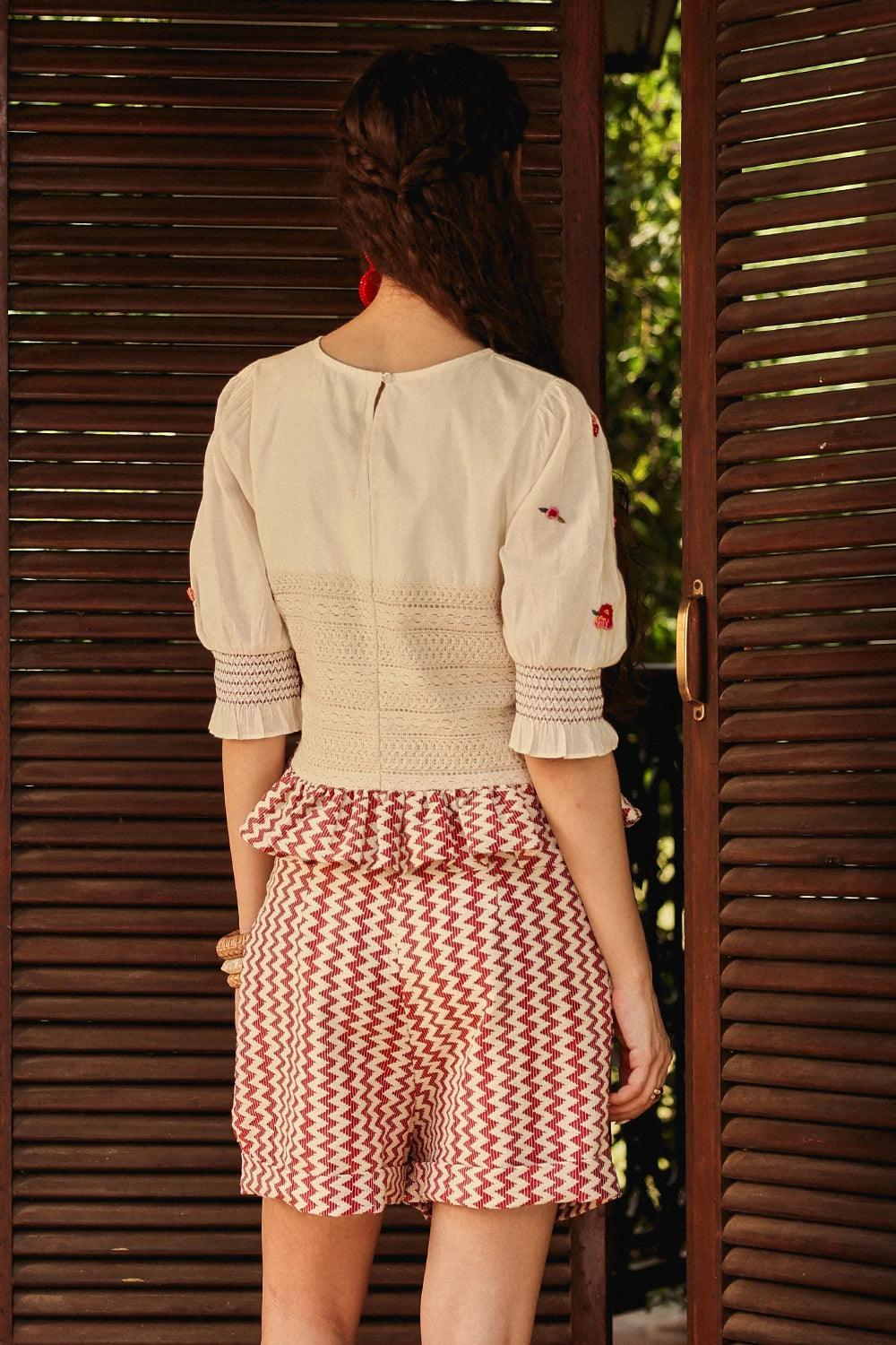 Roseate Chevron Co-ord Set