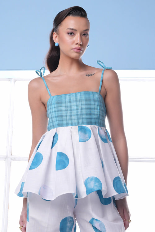 Celia Peplum Top with Pants
