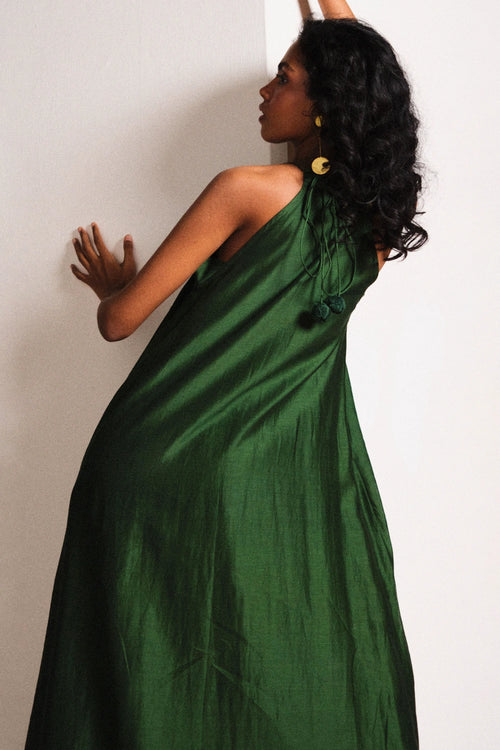 Vriksh Silk Gown