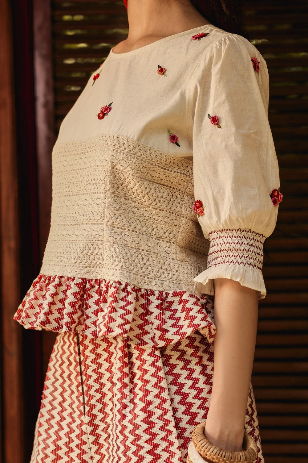 Roseate Chevron Co-ord Set