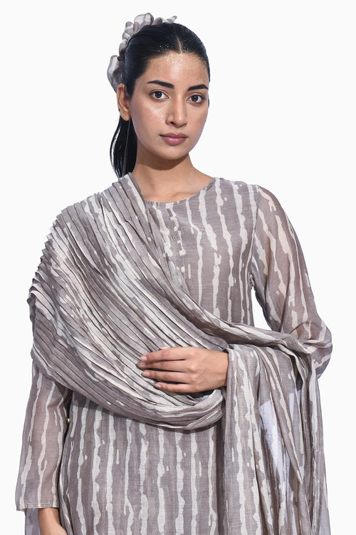 Grey Shima Suit Set