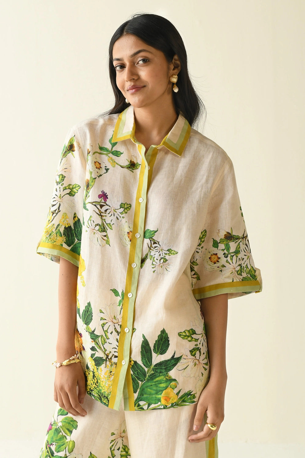 Floral Linen Co-ord Set