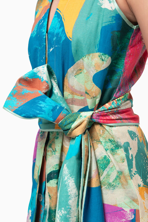 Bay Tie Up Dress