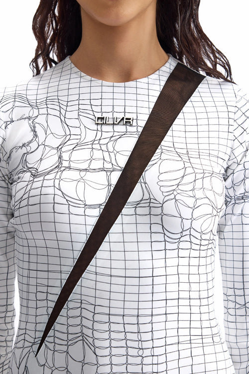 Entangled Mesh Bodysuit