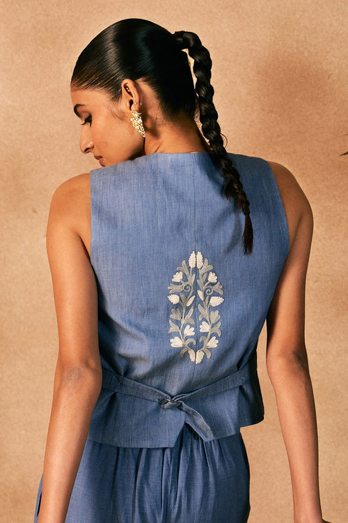 Aurah Chambray Co-ord Set