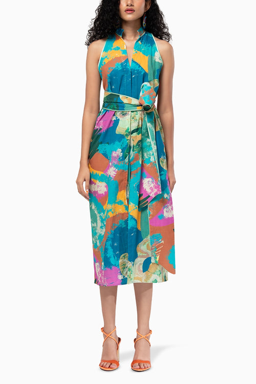 Bay Tie Up Dress