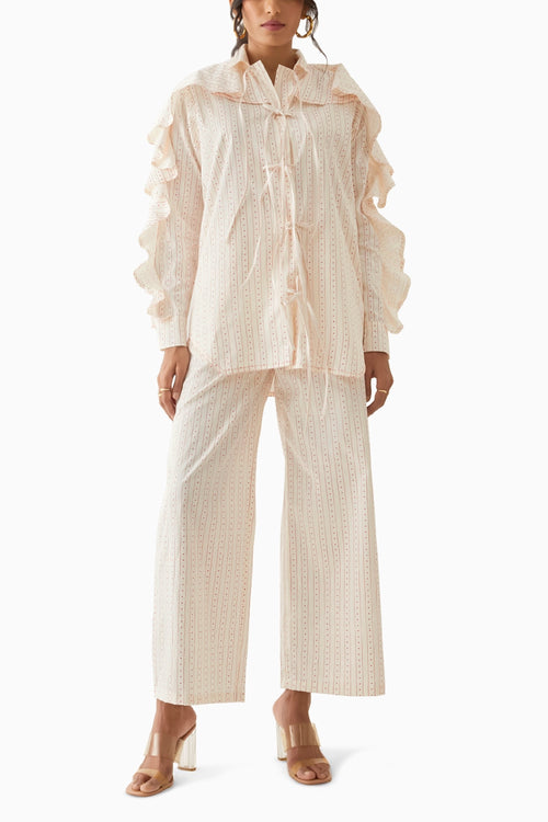 Tori Off White Co-ord Sets