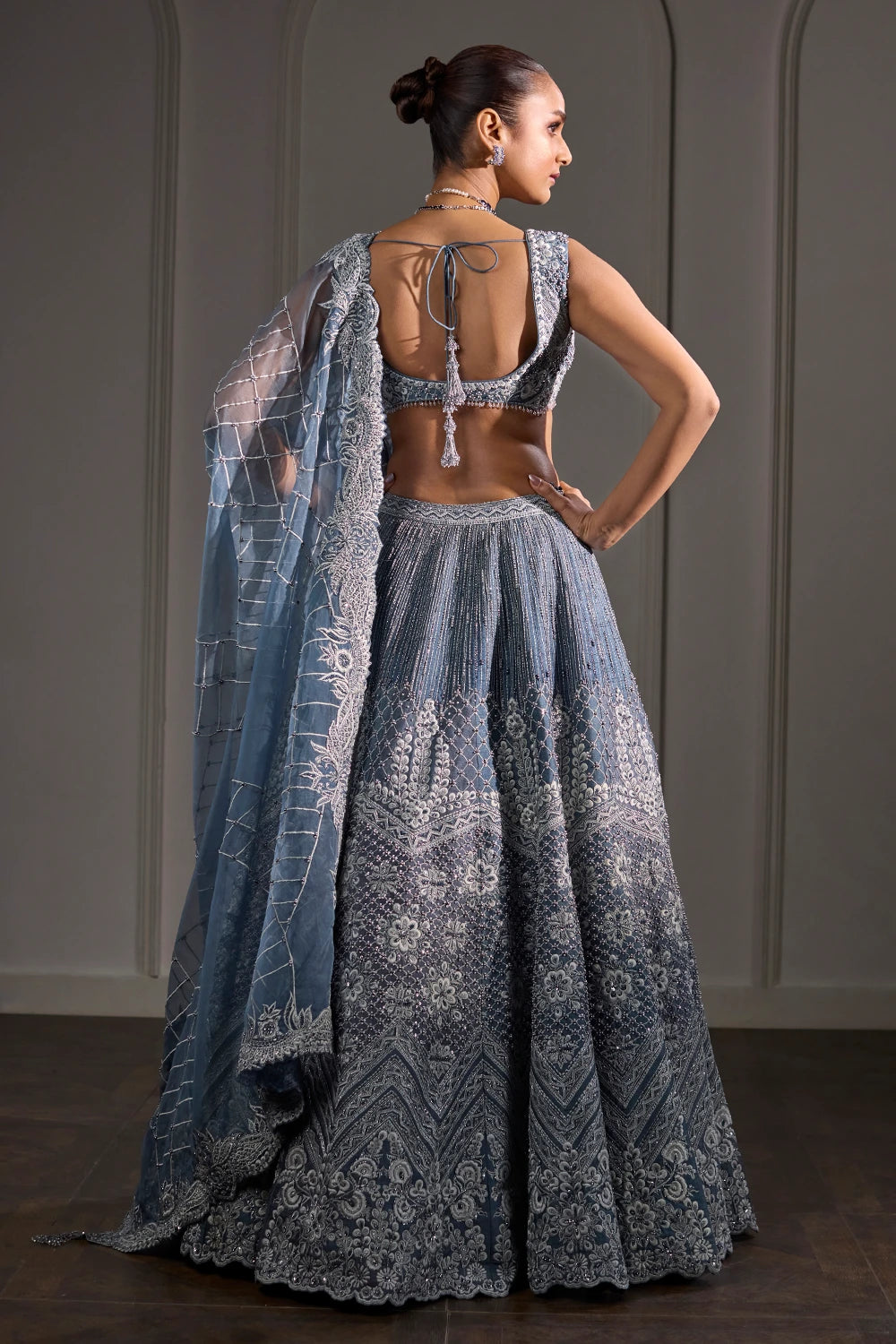 Dusk Desire Lehenga