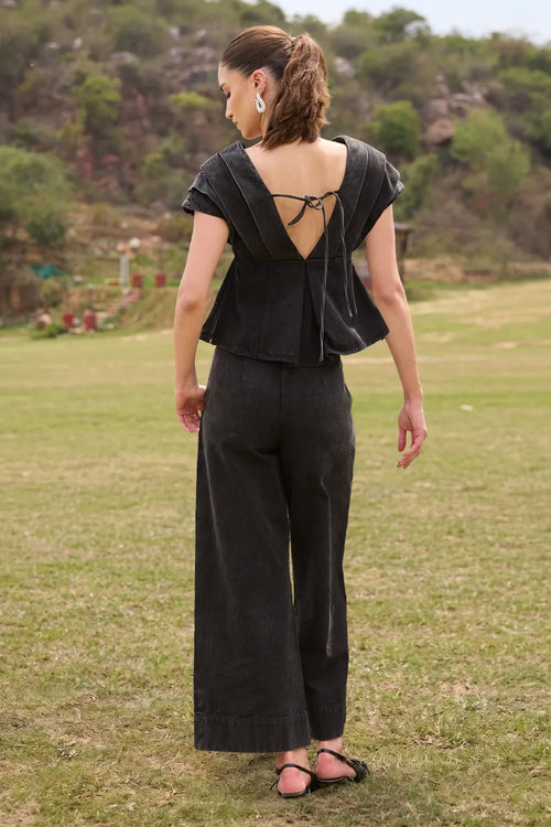 Elowise Black Pant
