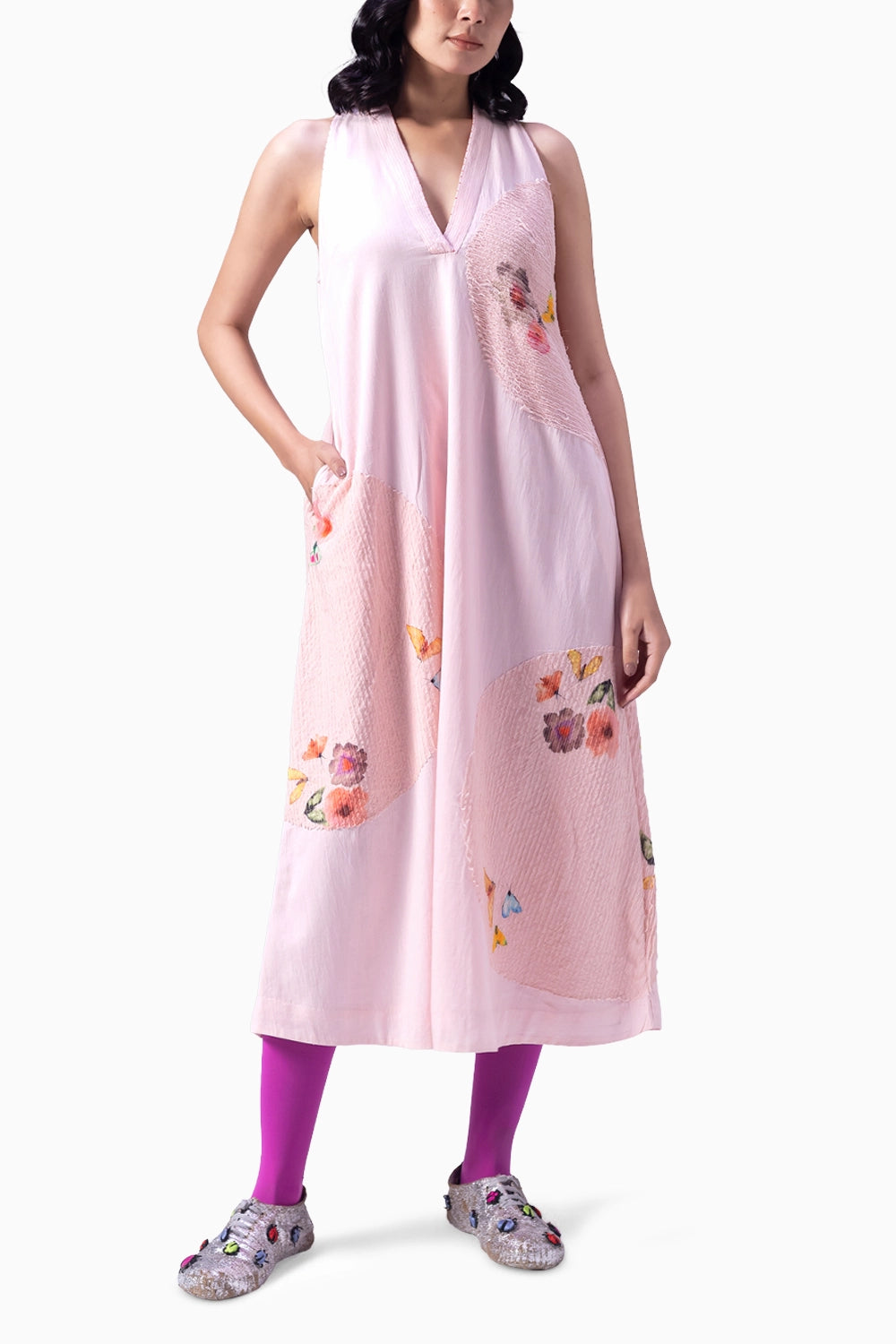Kintsugi Pink Dress