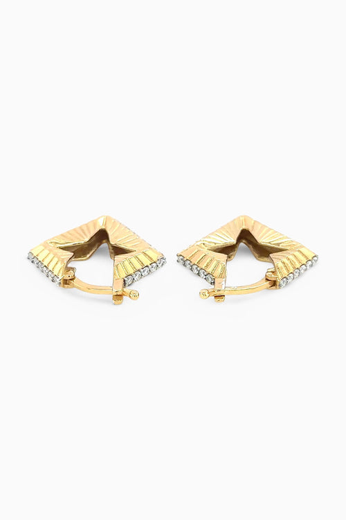 Regal Chevron Hoops