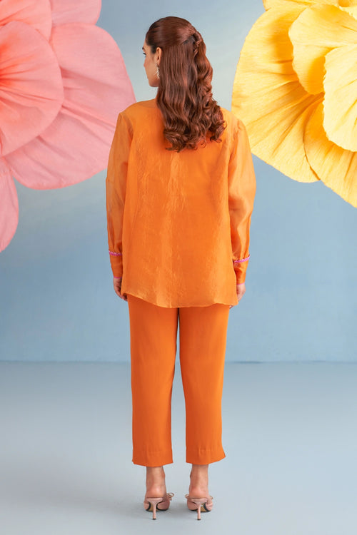 Orange Chloe Co-ord Set